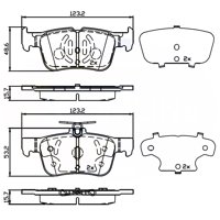 Comline - Pastillas Freno Para Auto Cbp32243