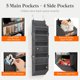 thumbnail image 3 of Organizador Para Puerta 5 Secciones Pvc Transparente 131 Cm, 3 of 3