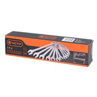 Tactix - Juego De Llaves Punta Corona Metrica 14 Piezas