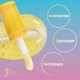 thumbnail image 2 of Aceite labial Juvia's Place Magic Mango con vitamina E, extractos de frutas, 2 of 7