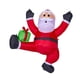 thumbnail image 3 of Papá Noel Inflable De Navidad Trepando Con Luz Para Ventana De Interior, 3 of 5