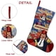 thumbnail image 5 of Grimsburg Tema: Calcetines de Navidad, fino lino blanco para colgar en escaleras y chimenea, decoración navideña para el hogar, regalo de Navidad. 45cm × 32cm, 5 of 5