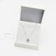thumbnail image 4 of Collar Punto de Luz Plata Italiana 925 y Cristal Genuino Paradise Shine, 4 of 4
