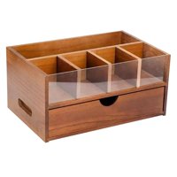 Magideal - Organizador De Estación De Café, Soporte Para Almacenar Especias De Té, Estante De Almacenamiento Multifuncional Hecho De Bolsitas De Té De Jarabe En