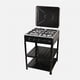 thumbnail image 1 of Cocina Encimera A Gas 4 Quemadores Con Repisas., 1 of 5