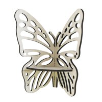 Bothyi - Estante De Esquina De Mariposa, Estante Decorativo De Esquina De Pared Para Dormitorios, Oficina, Dormitorio, Estilo B