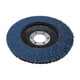 thumbnail image 2 of Disco Flap Para Acero Inox 4 1/2'' Zirconio - Alpha azul, 2 of 2