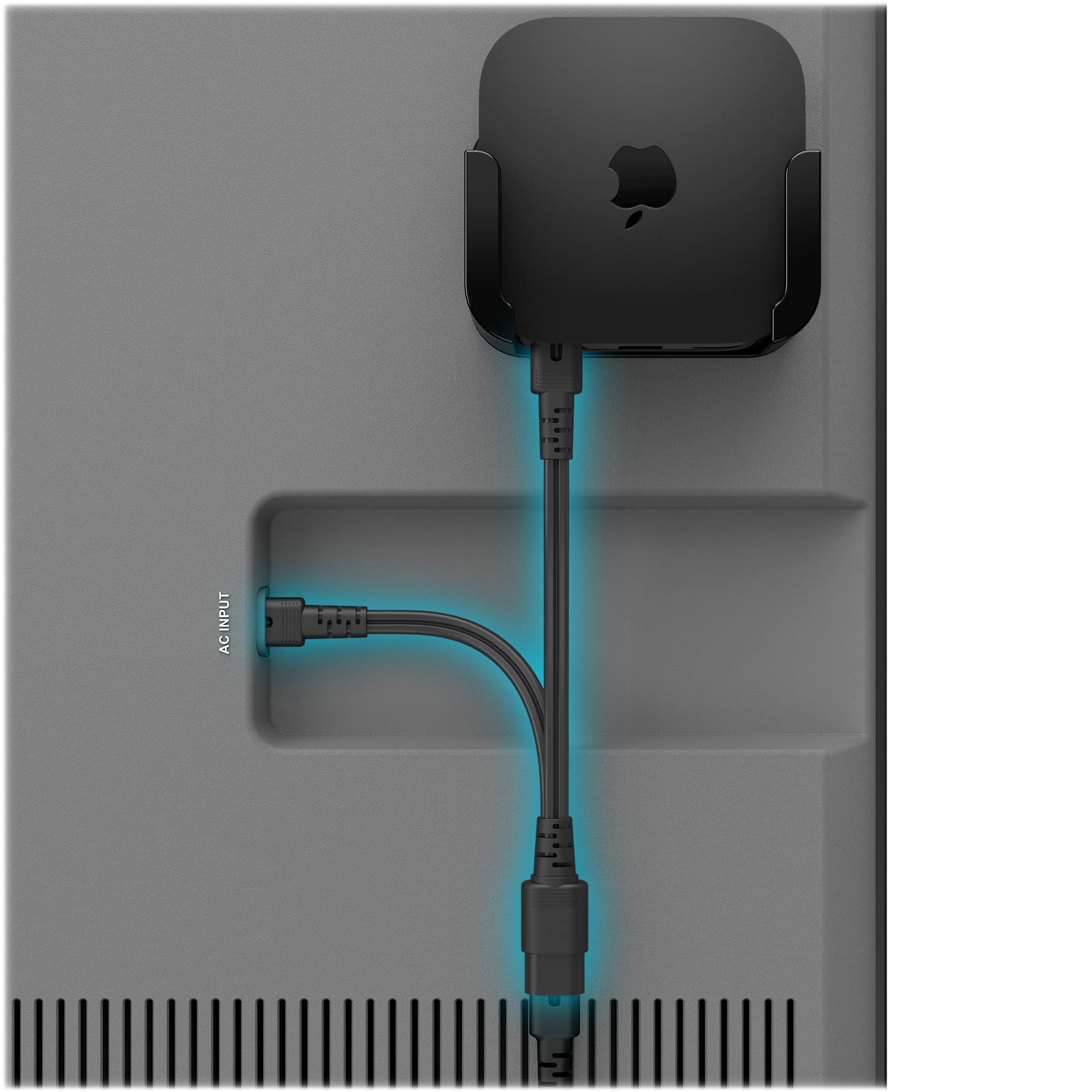 Mission Cables - Cable De Alimentación Mission Y Splitter Para Apple Tv - Universal