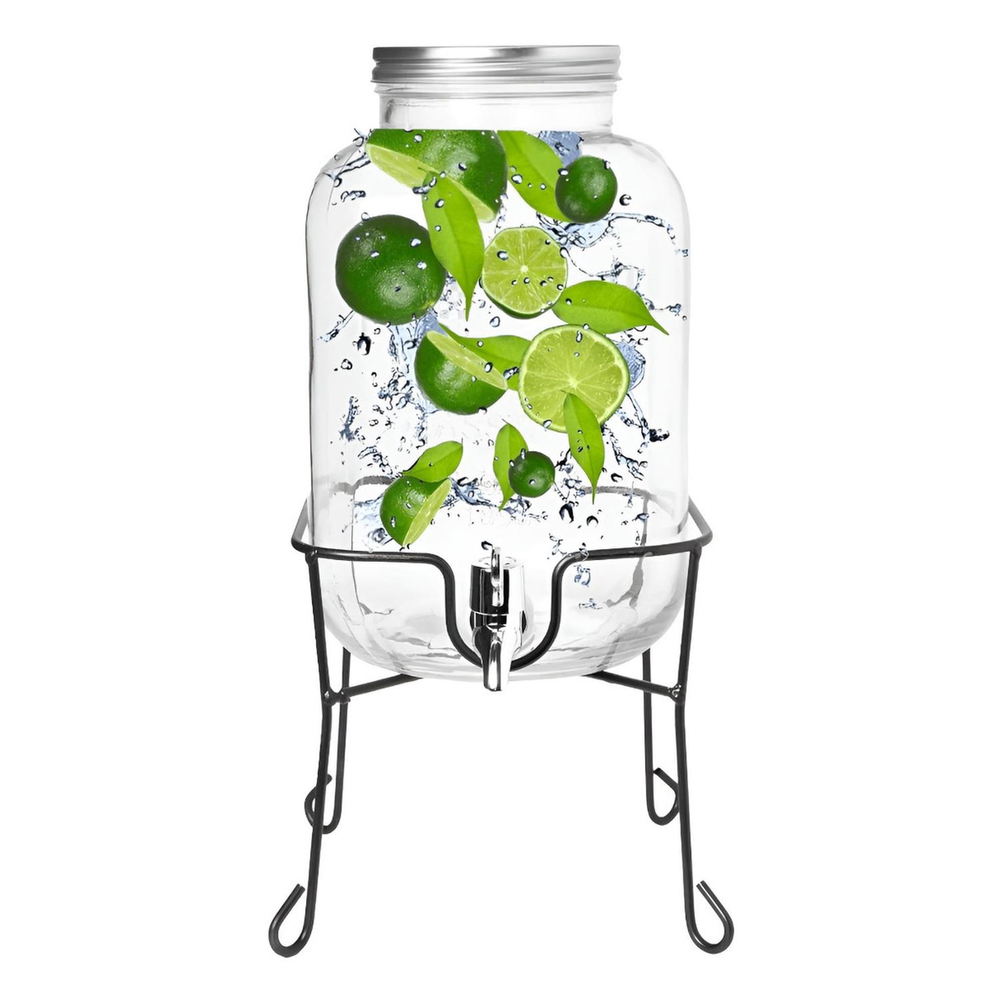 Pasteleriuscl - Dispensador De Jugo Con Atril Dispensadores Bebidas Tarro 4l