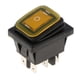 thumbnail image 4 of KCD4 On-Off-On 6Pin 220V LED Interruptor Basculante Marino Impermeable Amarillo, 4 of 5