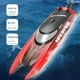 thumbnail image 3 of Lancha Bote Barco Mini Shark, Control Remoto 2,4 Ghz Azul 30Km, 3 of 6