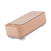 Magideal - Limpiador De Joyas Ultrasónico Profesion Para Limpiar Anteojos, Anillos, Relojes, Monedas, Herramientas, Maquinillas De Afeitar, Aretes, Collares, D Rosa