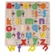 thumbnail image 2 of abc de madera letras bebé ni?o preescolar ni?o juguete educativo, 2 of 5