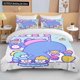 thumbnail image 1 of v649 Bed Sheets Sizes Tuxedo Sam Printed Bedding Set Duvet Cover Duvet Cover Pillowcases Adult and Children Bedding Set Luxury 3-Piece Bedding Set (1 Duvet Cover + 2 Pillow Shams) Bed Sheets ju649, 1 of 5
