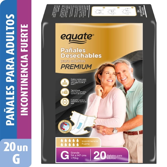 Panal Adulto Premium Talla G, 20 Un