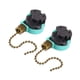 thumbnail image 4 of 2 Interruptores De Tirador De Luz De Ventilador De 2 Cables Con Cadena De Cuentas, Control De Interruptor De Cadena De Tirador De Bronce, 4 of 5