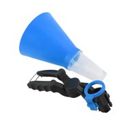 Ioensy - Embudo De Aceite De Motor De Coche Embudo De Aceite Ajustable Sin Derrames Para Motocicleta Suv Azul