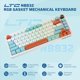 thumbnail image 2 of Teclado LTC Nimbleback NB832 Inalámbrico RGB Hot‑Swap, 2 of 9