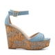 thumbnail image 1 of Sandalias Mujer Anastasia Azul Mujer, 1 of 3