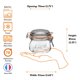 thumbnail image 5 of Frascos para Conservas Le Parfait Super Jar 250 ml Herméticos Paquete de 6, 5 of 9