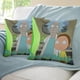 thumbnail image 3 of Rick y Morty: El Anime Fundas de almohada de terciopelo con tema, regalos de funda de almohada, decoración para el hogar, cojín de lanzar, regalo de cumpleaños para fans y parejas.61*61cm., 3 of 6