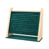 Magideal - Soporte Para Anillos, Organizador De Joyas, Soporte Para Pendientes De Varios Niveles De Base Estable, Estante De Exhibición De Joyas Para Tiendas De Verde