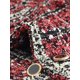 thumbnail image 5 of INSPIRE CHIC Chaqueta Corta de Tweed para Mujer con Cuello Mao Doble Botonadura Elegante Blazer de Cuadros para Oficina M Rojo, 5 of 6