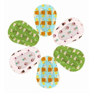 Genérico - Pack 5 Parches Ocular Infantil Proteccion Cuidado Ojos Lau