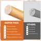thumbnail image 2 of BAIPOK Protectores para muebles de fieltro beige autoadhesivos, 300 piezas, 2 of 6