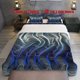 thumbnail image 1 of 3pcs Source Ripple Cool Future Pattern Bedding Set Quilt Cover and Pillowcase, 1 of 5