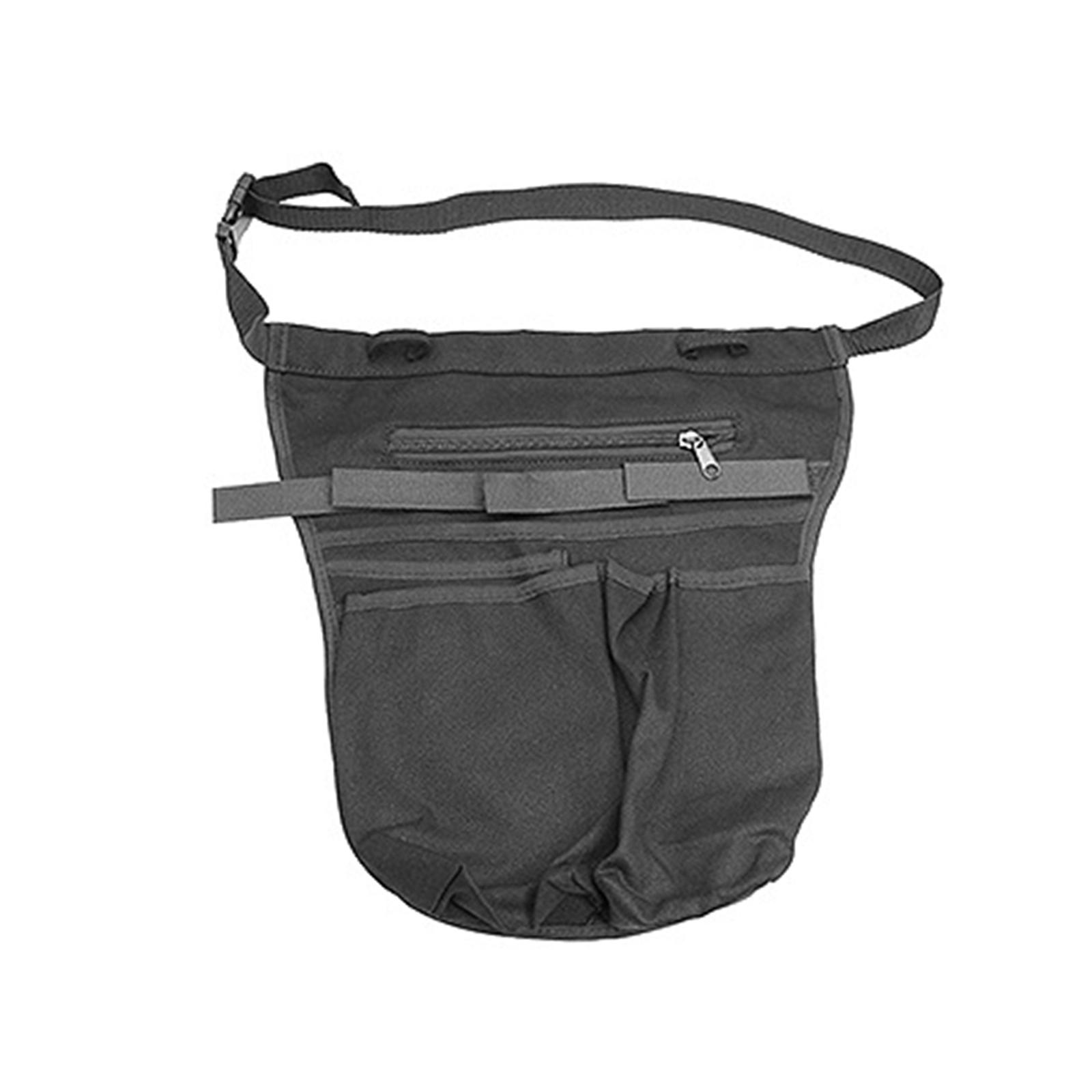 Magideal - Delantal De Herramientas De Media Cintura Delantal De Trabajo Cómodo Con Múltiples Bolsillos Herramienta De Globo Delantal De Limpieza De Protección