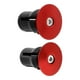 thumbnail image 2 of 2 Tapones Para Manillar De Bicicleta, Tapones Para Extremo De Barra De Bicicleta, Para Ciclismo BMX, La Mayoría De Las Bicicletas, Rojo, Sin Marca, 2 of 5
