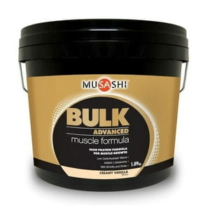 Musashi Proteina Bulk Whey Protein Isolate 4 Lbs Vanilla