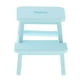 thumbnail image 1 of Casa De Mu?ecas Taburetes De Madera Silla Modelo Decoración Accesorio Mini Muebles Azul, 1 of 5