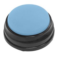 Bothyi - Botón De Sonido Grabable Perro Juguete Interactivo Grabación Botón De Voz Hablar Azul Claro