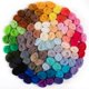 thumbnail image 1 of Lana de fieltro Biggun con aguja, 48 colores, 288 g, para principiantes, 1 of 9