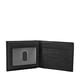 thumbnail image 2 of Monedero Fossil Ingram de piel con doble pliegue negro con bloqueo RFID para hombre, 2 of 6