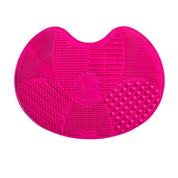Limpiador de brochas de maquillaje Sigma Spa Express Silicone Pink