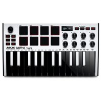 Akai Professional - Controlador Midi Profesional 25 Teclas Akai Mpk Mini3 W