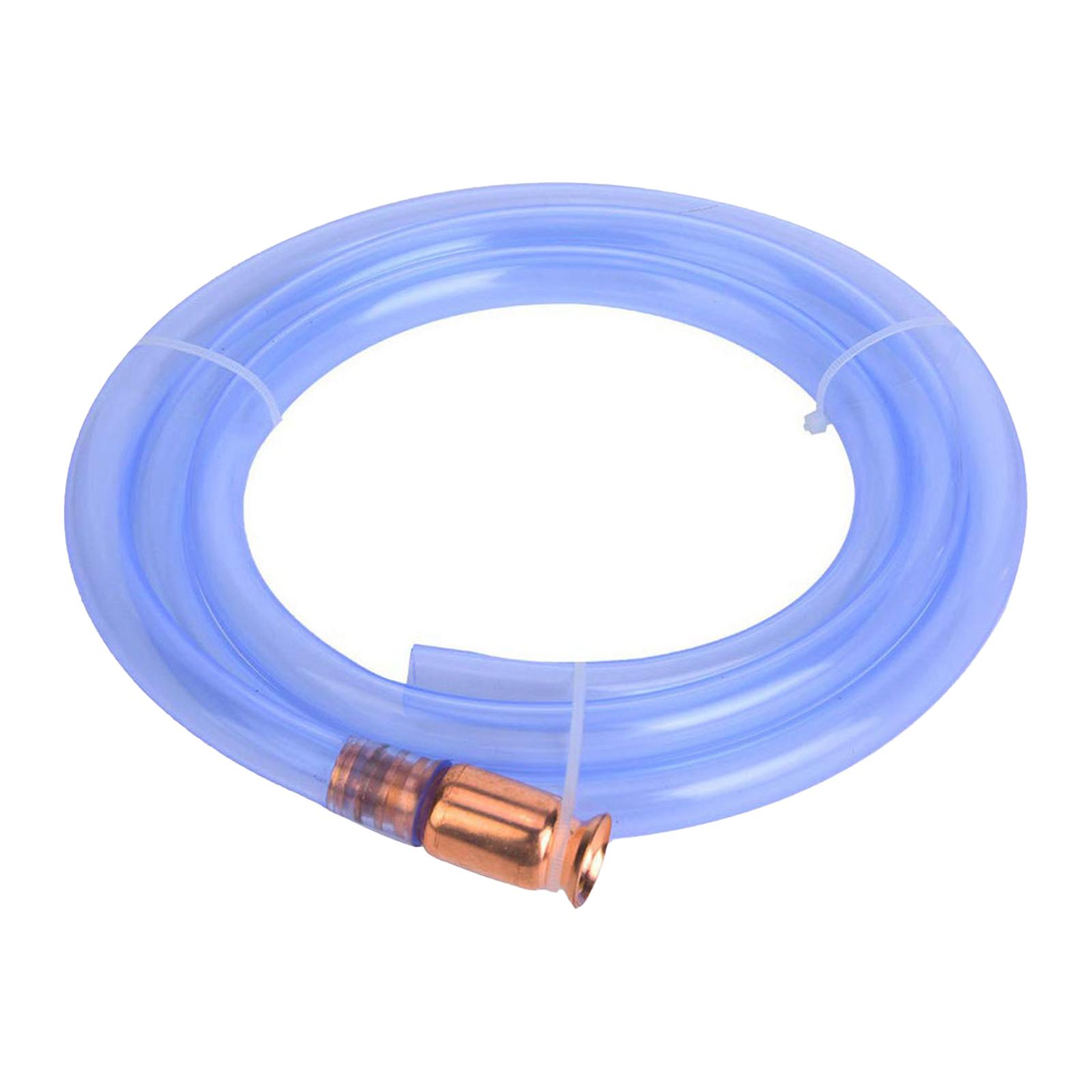 Ioensy - Manguera De Sifón Autocebante Transparente De 1/2 Pulgada Para Transferencia De Bomba De Aceite De Gasolina