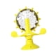 thumbnail image 4 of Dispensador De Golosinas Para Gatos, Juguete Antideslizante, Dispensador De Comida Con Ventosa, Comedero Lento Para Mascotas, Amarillo, 4 of 5