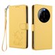 thumbnail image 1 of Xiaomi 17 Ultra Funda Billetera con Estampado de Gato, Amarillo, 1 of 6
