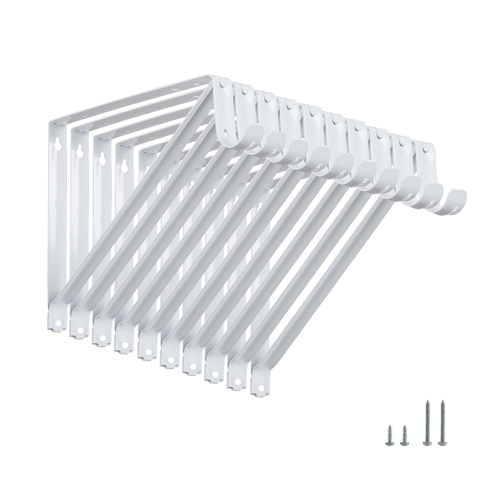 Soportes Para Repisas De Armario Home Master Hardware, Paquete De 10