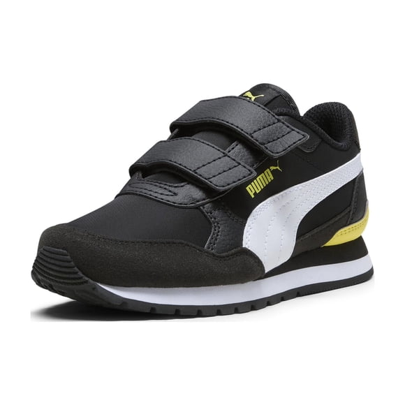 Zapatillas Puma ST Runner Hook and Loop para niños pequeños de 7 años, unisex