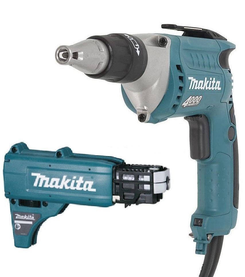Kit Makita Fs4000Jx2 Atornillador 570W + Auto Alimentador + Maleta