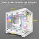 thumbnail image 5 of Funda para PC Antec C5 ARGB blanca, 7 ventiladores de 120 mm, tipo C 3.2 Gen 2, 5 of 9