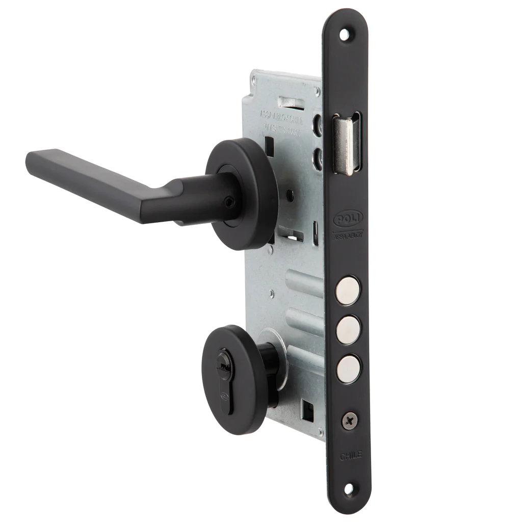 Cerradura Embutida Poli Milano B60 Acceso 1/2 Izquierda