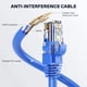 thumbnail image 4 of Cable Ethernet GEARit Cat 6 CCA de 1,8 m, paquete de 2, negro y azul, 4 of 7