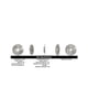 thumbnail image 3 of Disco Freno para auto Mitsubishi Eclipse Cross 2018-2021 Trasero, 3 of 5
