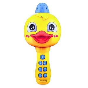 Genérico - Juguete Microfono Karaoke Bluetooth Canciones Patito Infantil